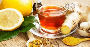 Turmeric-ginger tea